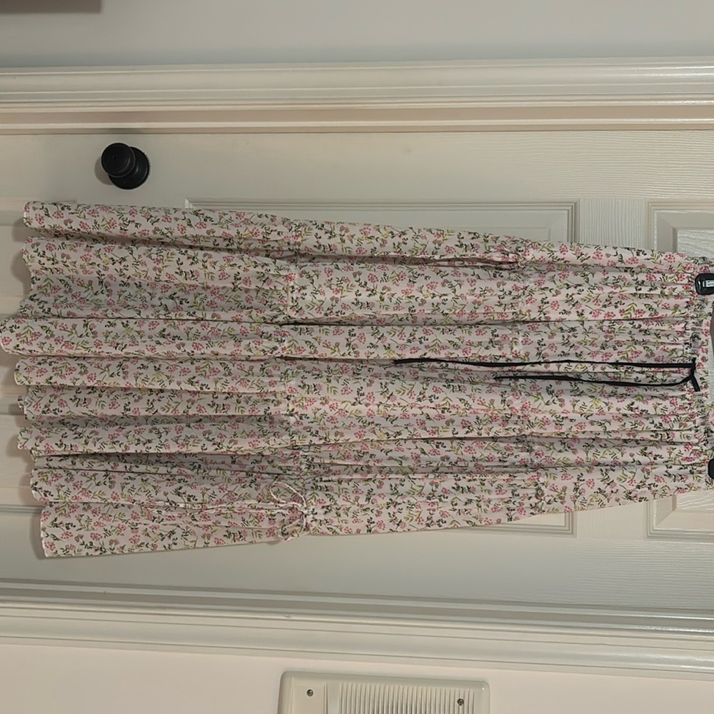 Jcrew floral maxi skirt